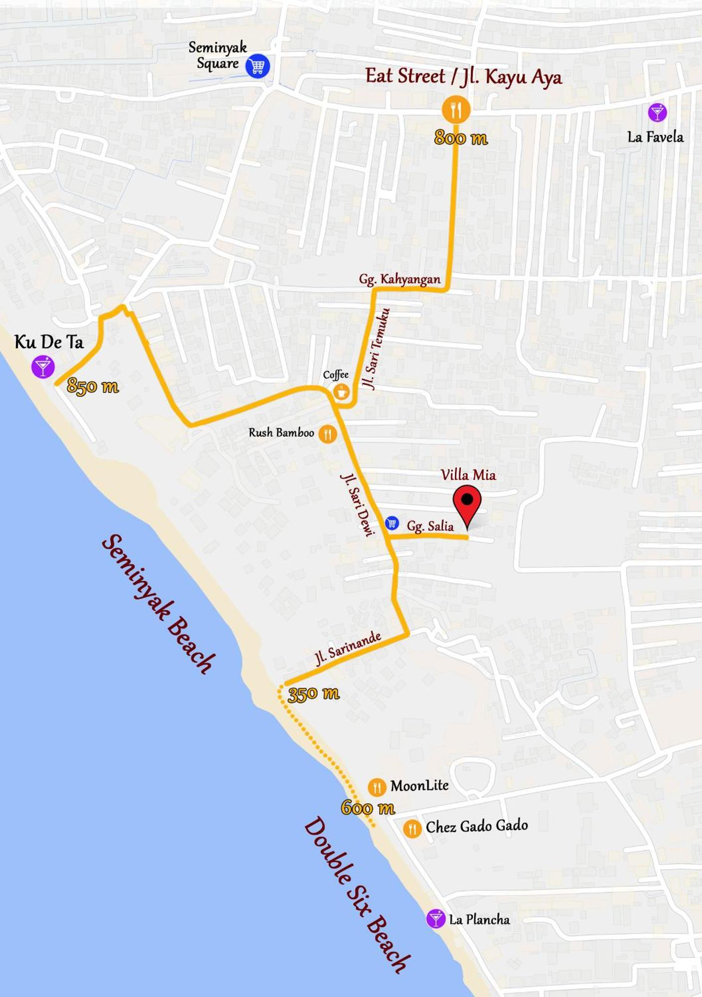 Villa Mia Seminyak - Boutique Villas Zewnętrze zdjęcie